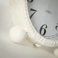 White Desk Clock