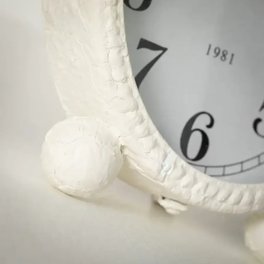 White Desk Clock
