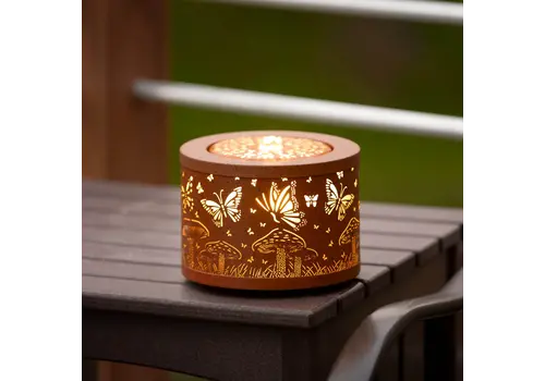  Sullivans Butterfly & Mushroom Tabletop Illuminated Fountain 