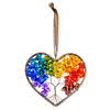 Heart Rainbow Tree of Life Orn