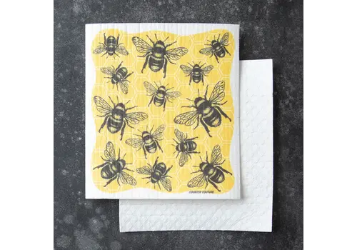  Counter Couture Bees Swedish Dishcloth 