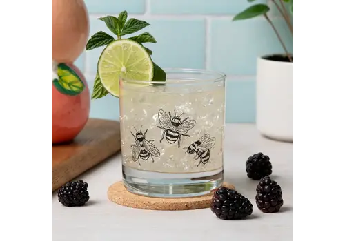  Counter Couture Bumblebee Rocks Glass 