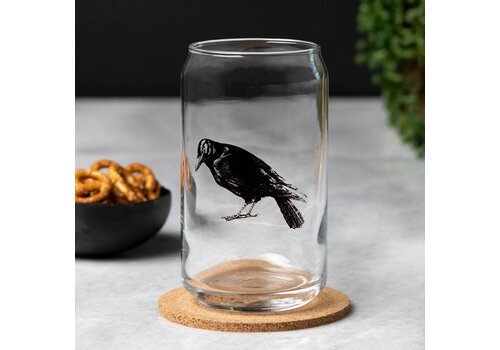  Counter Couture Crow Beer Can Glass 