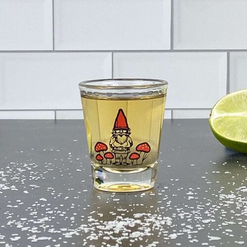  Counter Couture Garden Gnome Shot Glass 