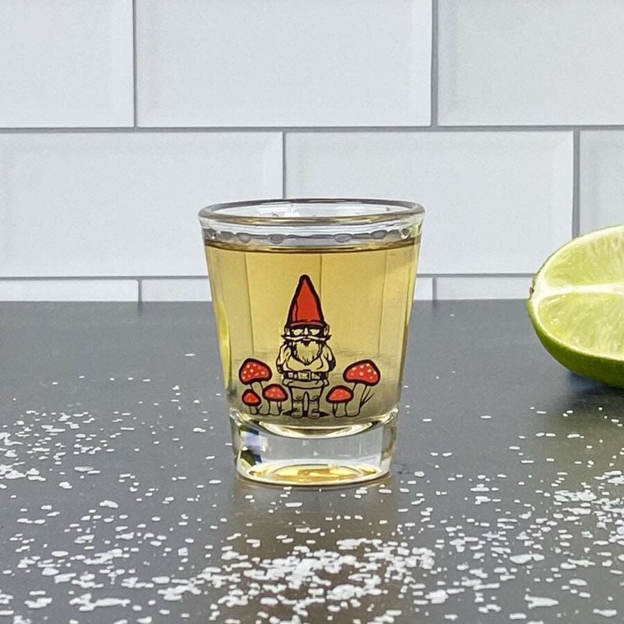 Garden Gnome Shot Glass