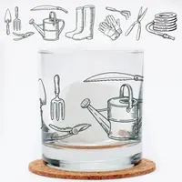 Gardening Rocks Glass