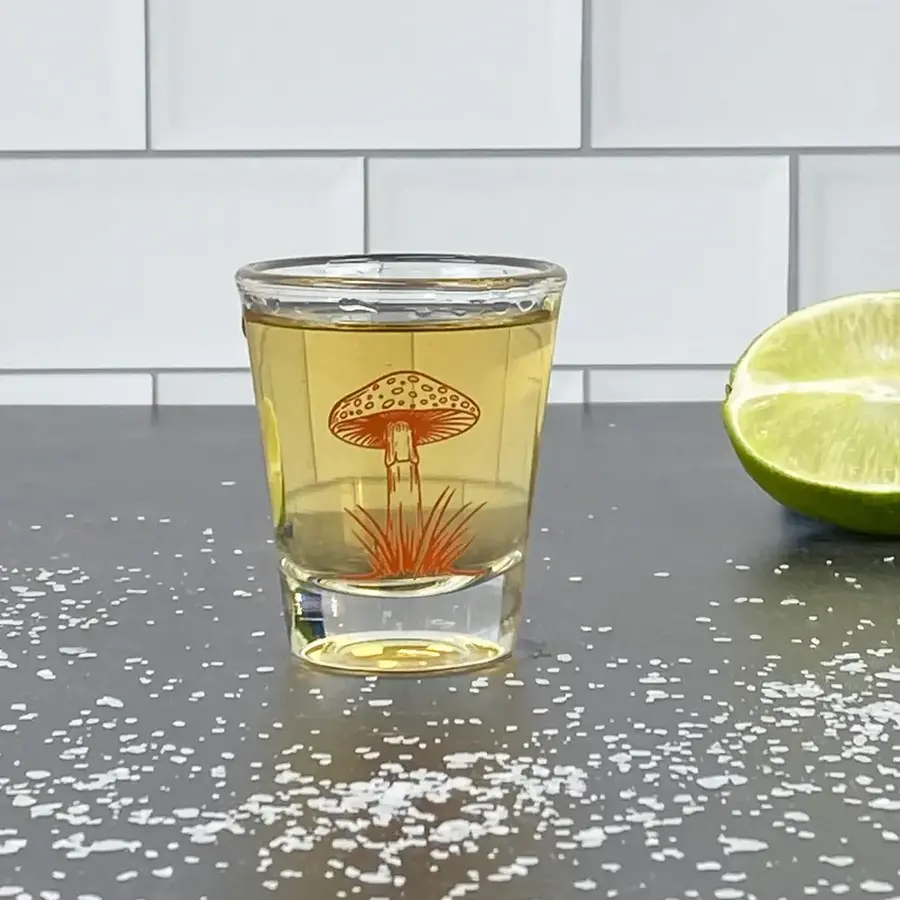 Mushroom Shot Glass