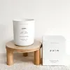 yam collective Matte White Candle PALM
