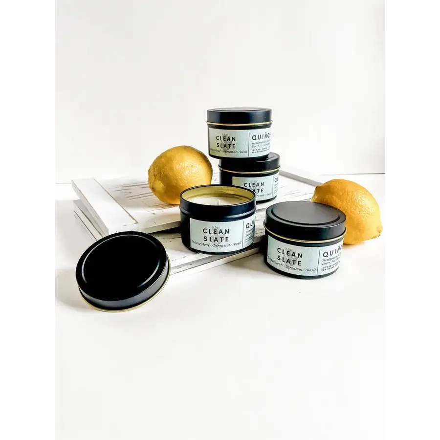 Clean Slate Soy Candle 3 oz. Tin