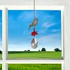Woodstock Chimes Crystal Fantasy Suncatcher Cardinal