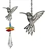 Woodstock Chimes Crystal Fantasy Suncatcher Hummingbird