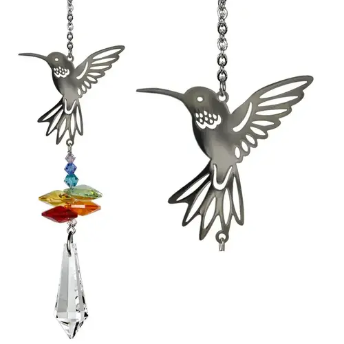  Woodstock Chimes Crystal Fantasy Suncatcher Hummingbird 