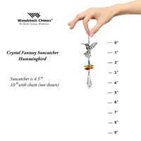 Crystal Fantasy Suncatcher Hummingbird