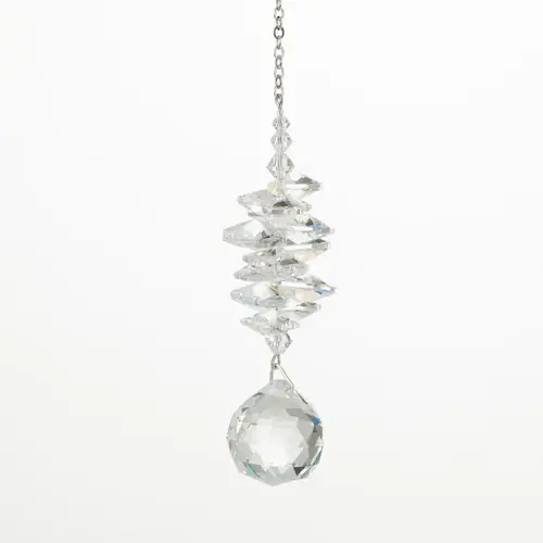  Woodstock Chimes Crystal Ice Cascade Suncatcher Ball 