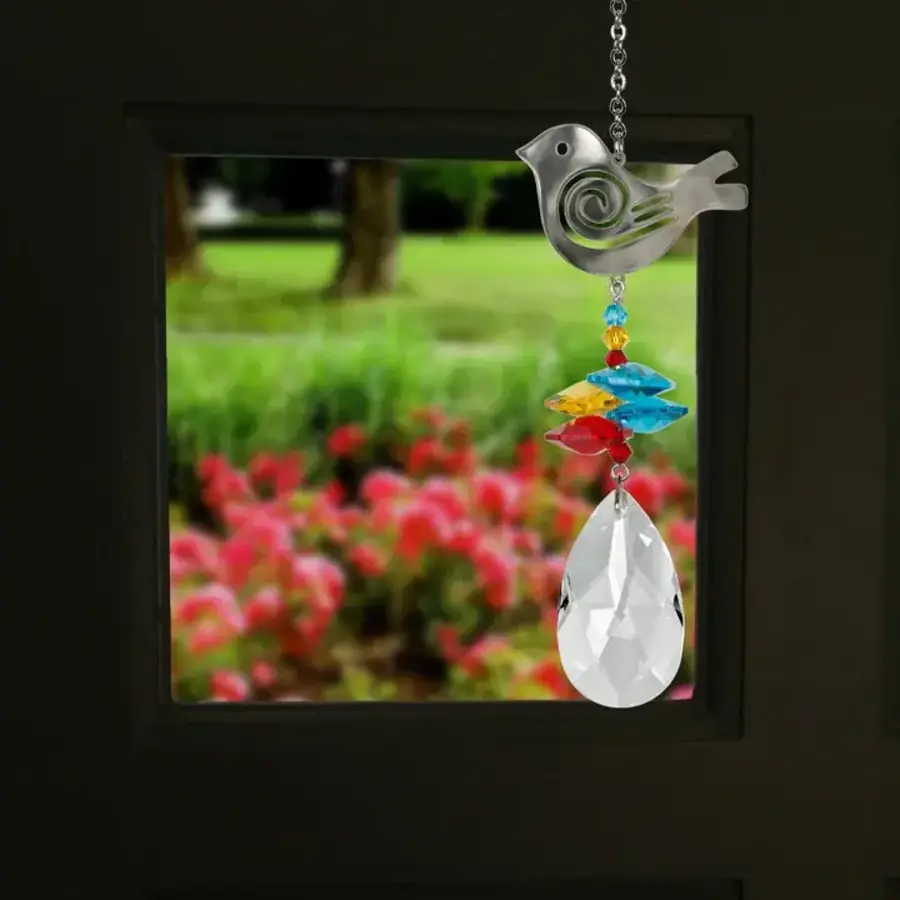 Crystal Fantasy Suncatcher Bird