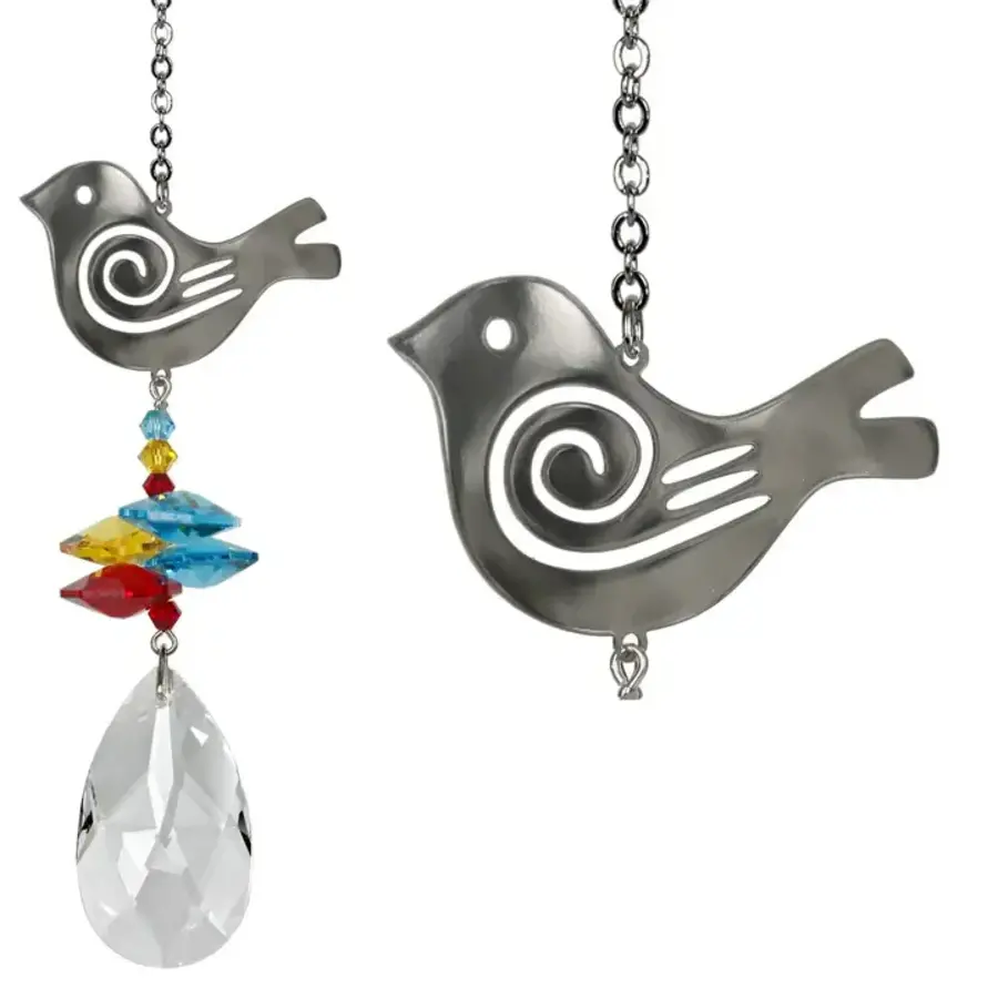 Crystal Fantasy Suncatcher Bird