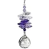 Woodstock Chimes Crystal Sunrise Cascade Suncatcher Purple