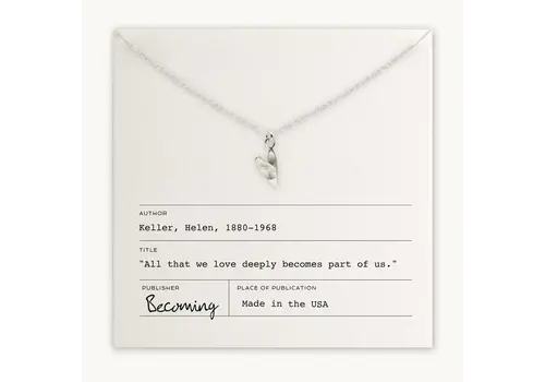  Becoming Love Deeply Necklace SS 