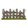 Rustic Fence w/ Greenery Decor