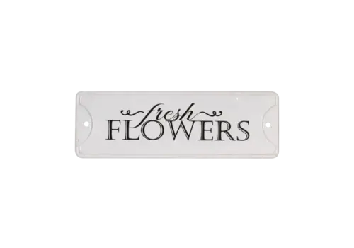  Fresh Flowers Metal Wall Decor 