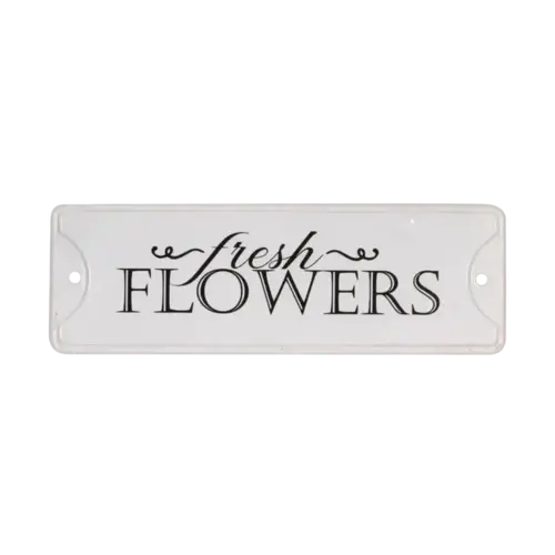 Fresh Flowers Metal Wall Decor   Fresh Flowers Metal Wall Decor