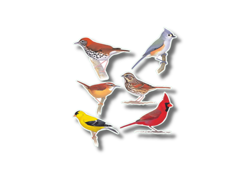 Earth sky water Favorite Songbirds Nature Stickers   Earth sky water Favorite Songbirds Nature Stickers