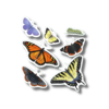 Earth sky water Butterflies Nature Stickers Earth sky water Butterflies Nature Stickers