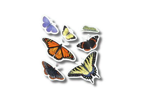 Earth sky water Butterflies Nature Stickers   Earth sky water Butterflies Nature Stickers