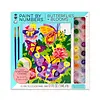 Bright Stripes Paint By Numbers Butterflies + Blooms