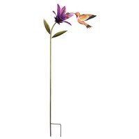 Hummingbird Flower Stake Rufous