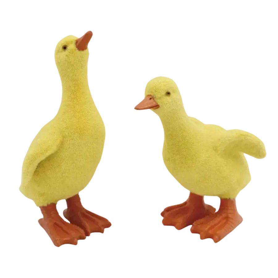 Flock Resin Yellow Duck