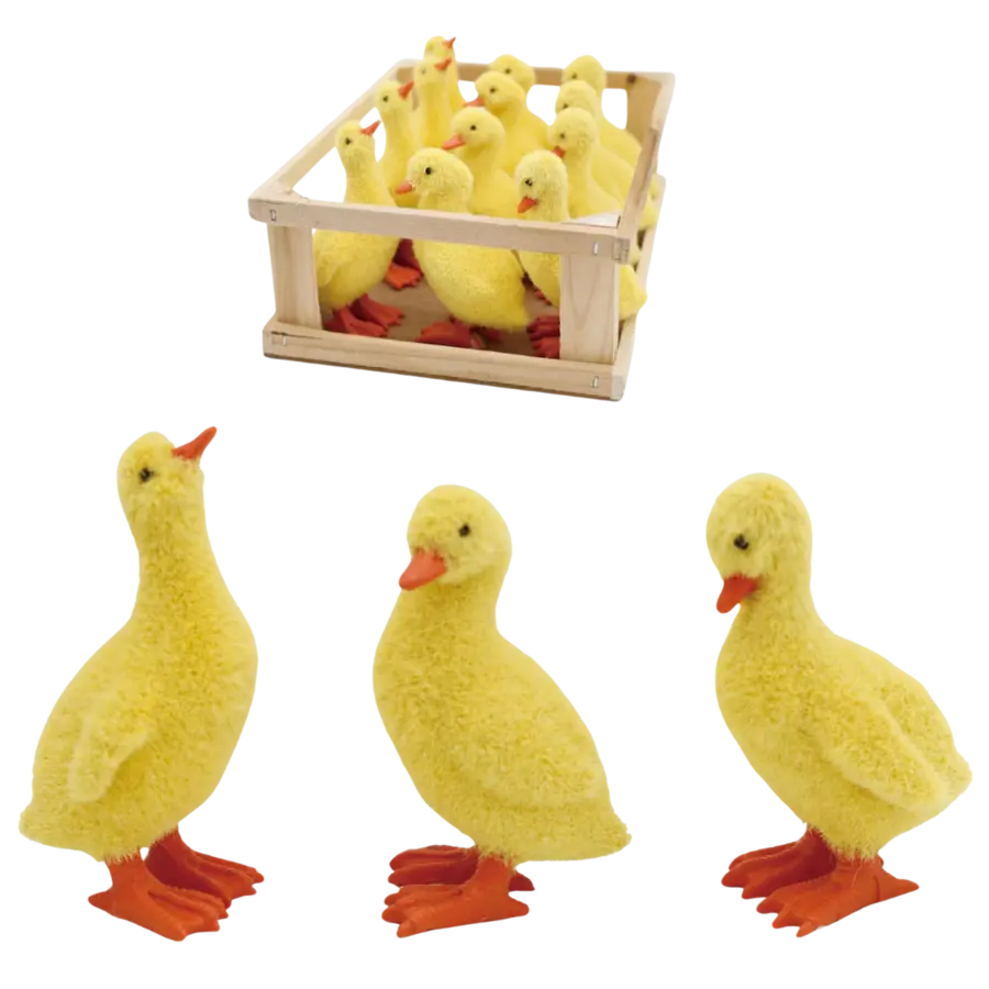 Flock Resin Duck