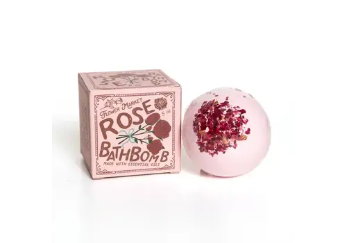  123 Farm Rose Bath Bomb 