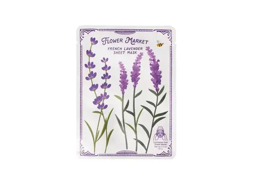  123 Farm French Lavender Sheet Mask 