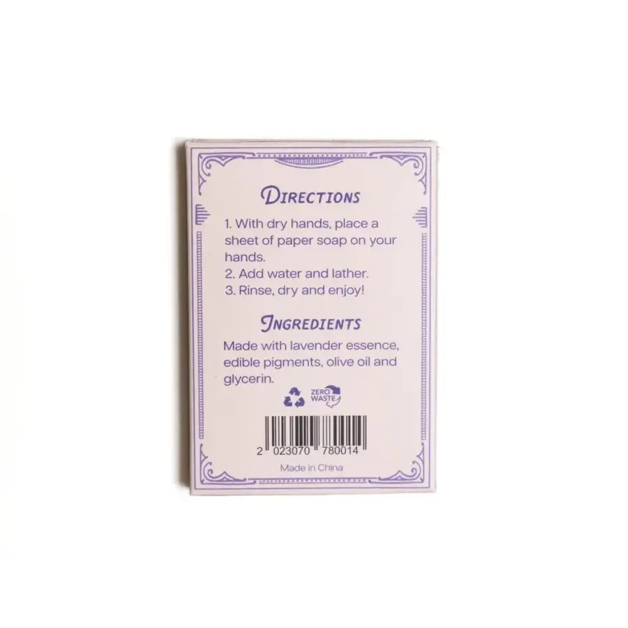 Paper Soap 50 Sheets