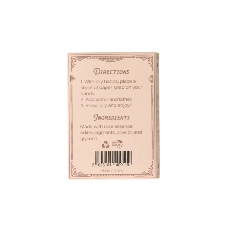 Paper Soap 50 Sheets