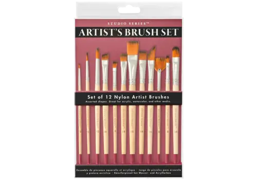  Peter Pauper Press Studio Series Artist's Paintbrush Set 