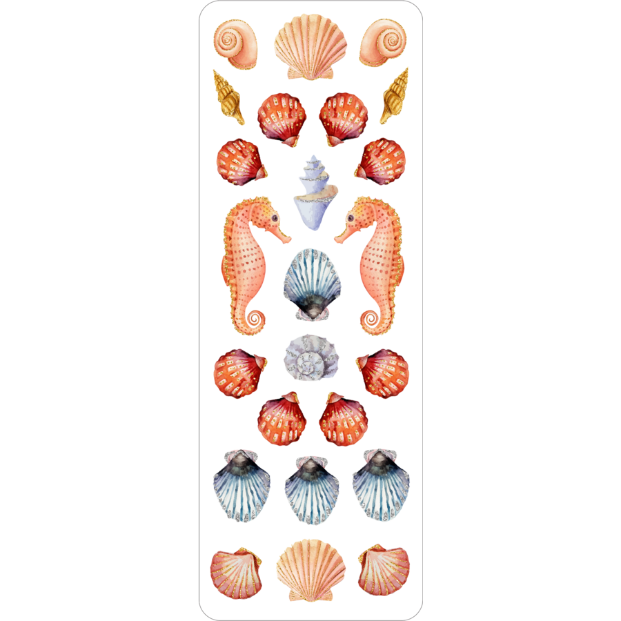 Seashells Sticker Set