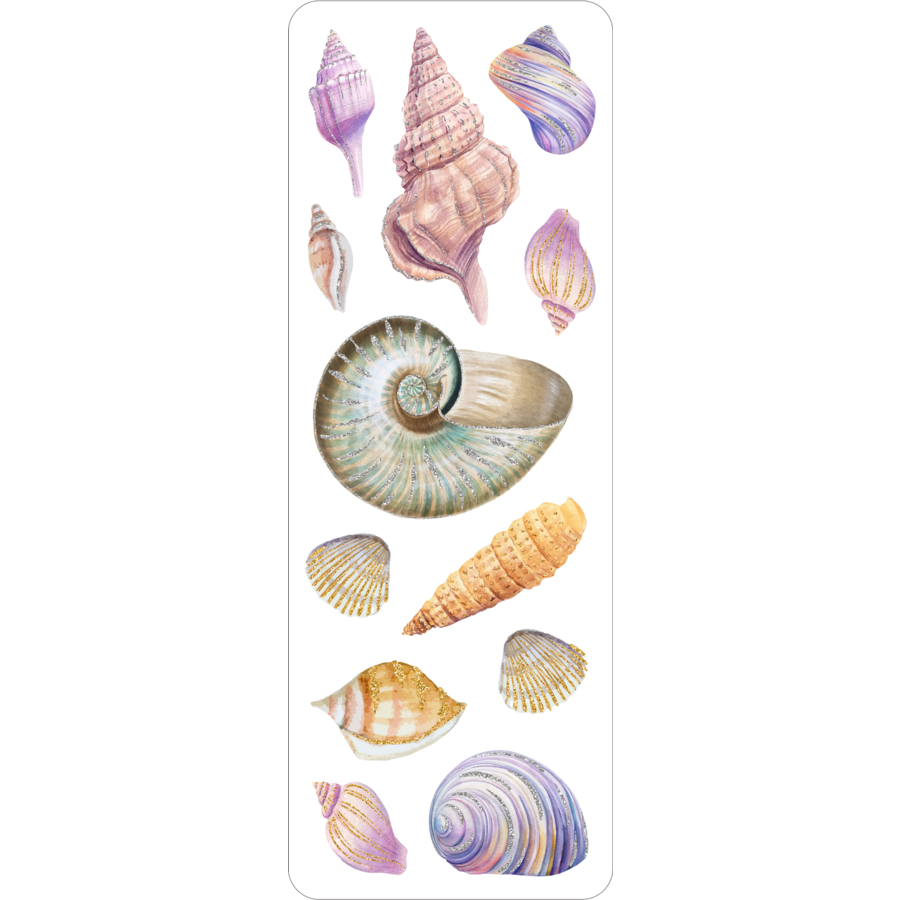 Seashells Sticker Set