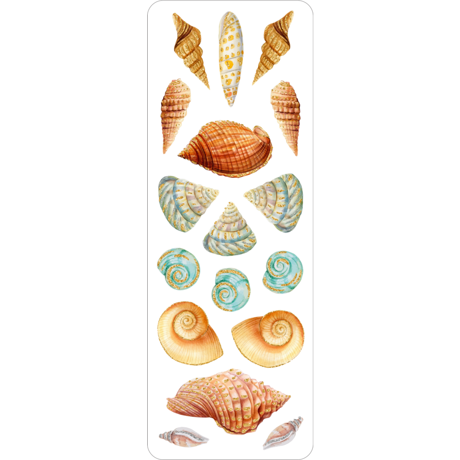 Seashells Sticker Set