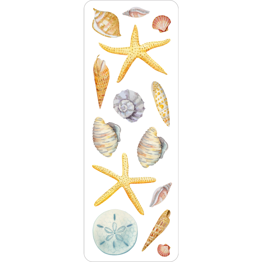 Seashells Sticker Set