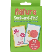 Nature Seek-And-Find Scavenger Hunt Cards