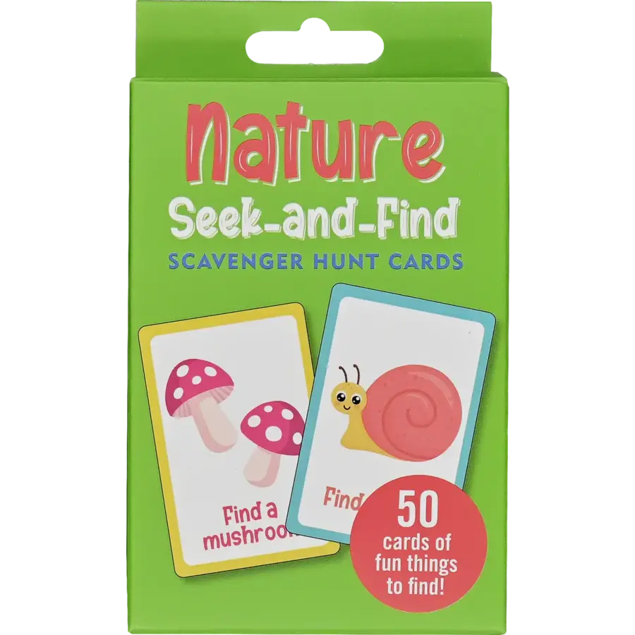 Nature Seek-And-Find Scavenger Hunt Cards