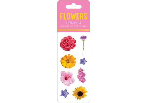 Peter Pauper Press Flowers Sticker Set   Peter Pauper Press Flowers Sticker Set