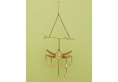  Dragonfly with Bells Wind Chime 