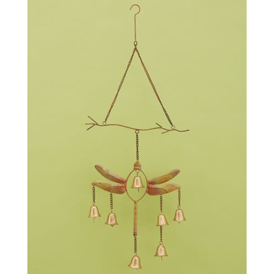 Dragonfly with Bells Wind Chime