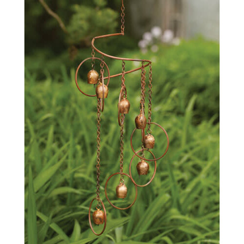  Circle with Bells Spiral Mobile 