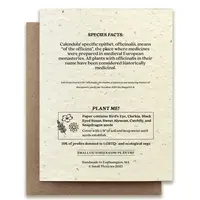 Plantable Wildflower Seed Card - Luna Moth