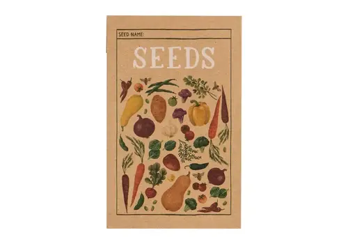  1canoe2 Vegetable Seed Storage Packets set of 12 