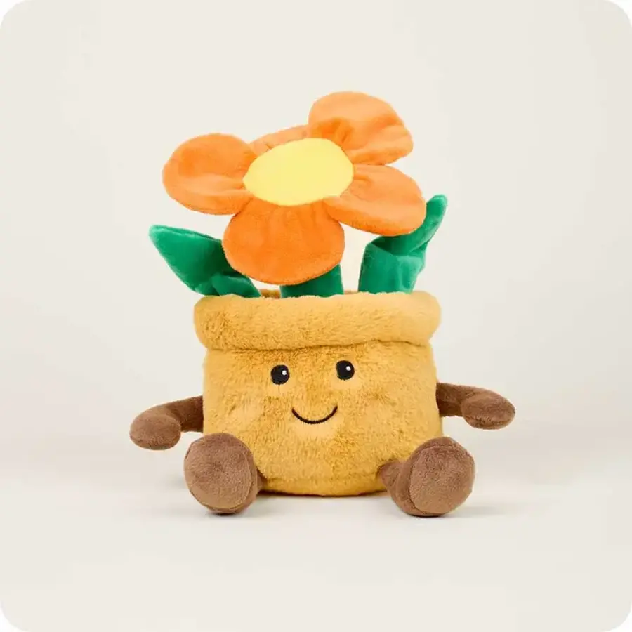 Orange Flower Pot Warmie